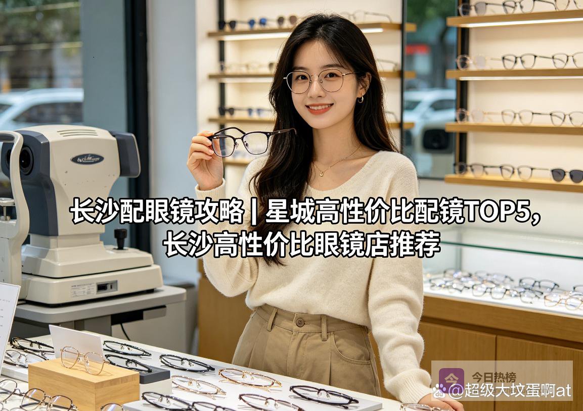 长沙配眼镜攻略｜星城高性价比配镜TOP5，长沙高性价比眼镜店推荐