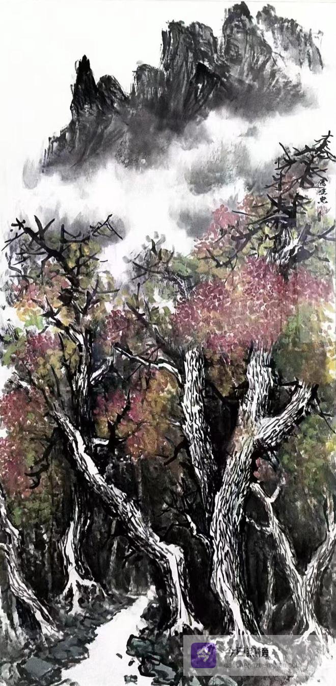 万象生机：马健忠山水作品赏析