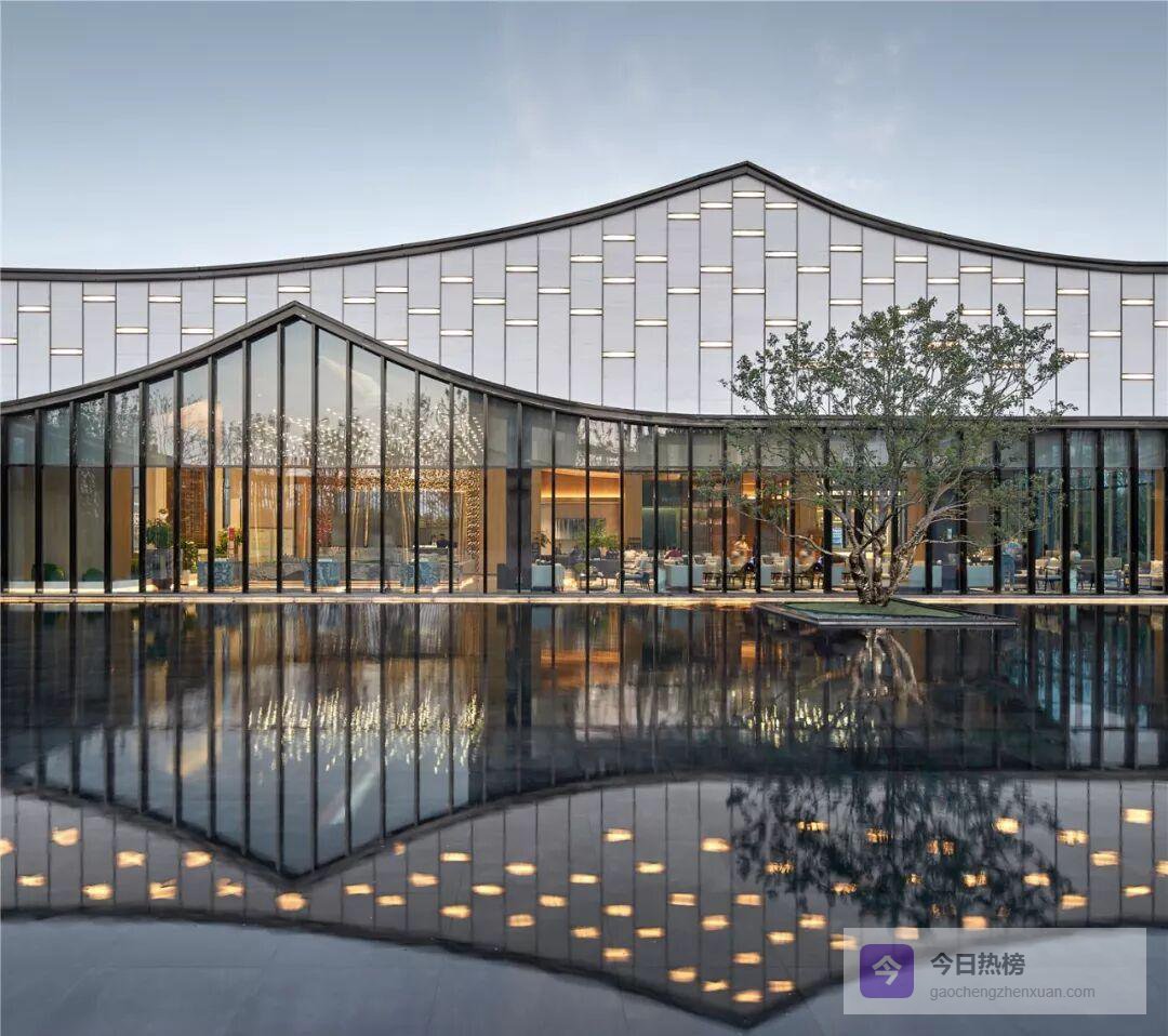 现代徽派森林里的邻里客厅