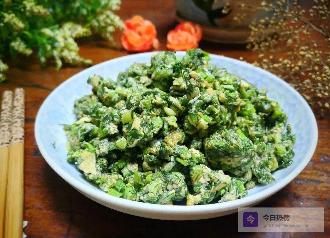 三伏天养胃神器：茴香炒鸡蛋5分钟上桌