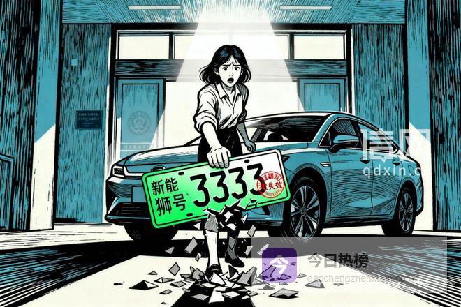 广东女车主眼睁睁看着摇中的“3333”号牌逾期作废 原因是买的吉利星愿公告过期无法上牌