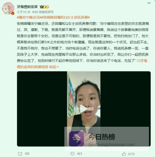 宋宁峰出轨的结局：悔过、痛哭、道歉、下跪，被张婉婷虐成渣